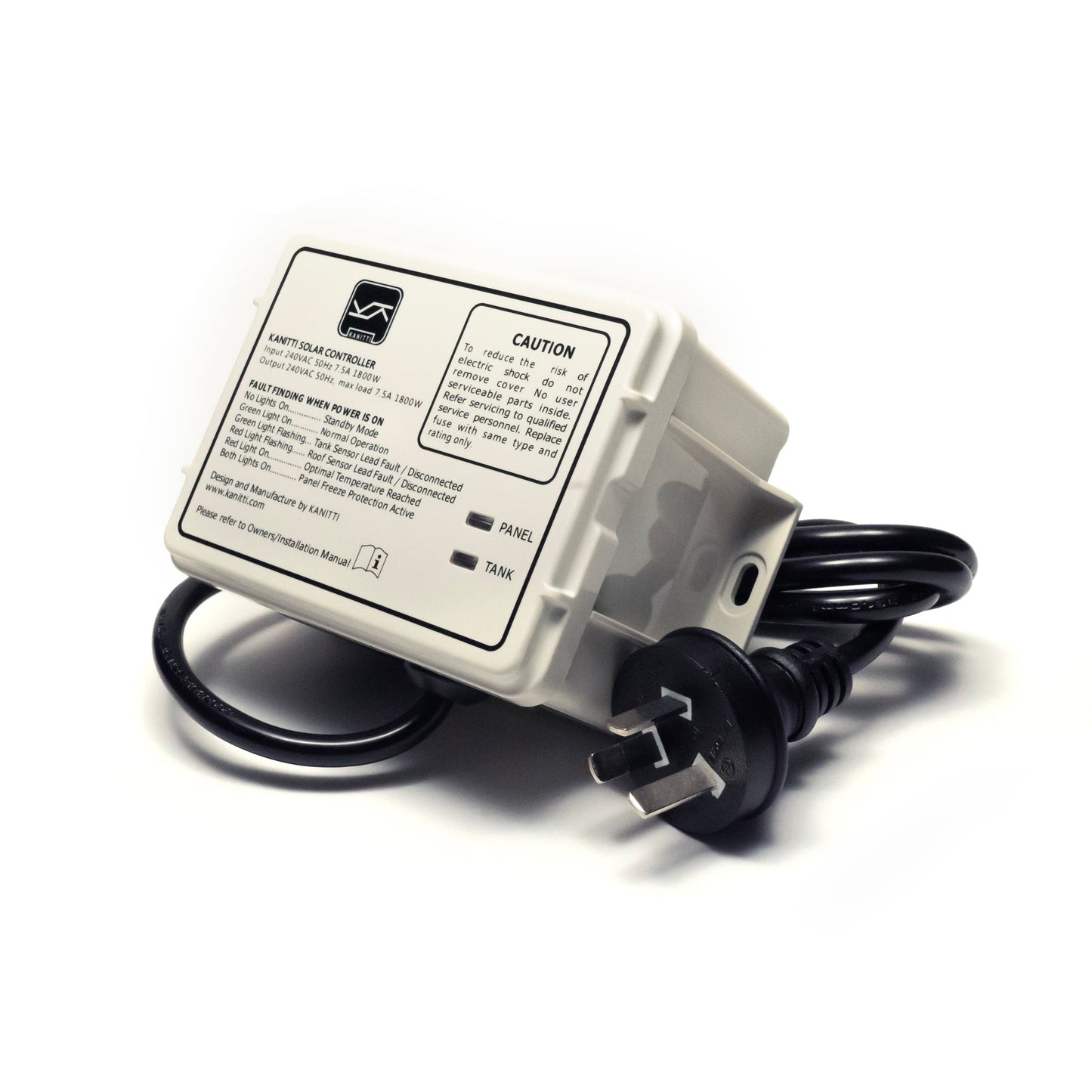 Geros SHW Solar Controller Open Loop